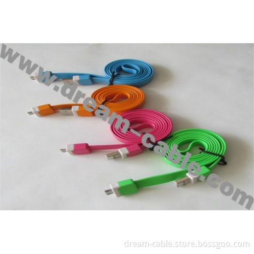 Colorful 3m Noodle Micro USB Charger Cable (YTX215)